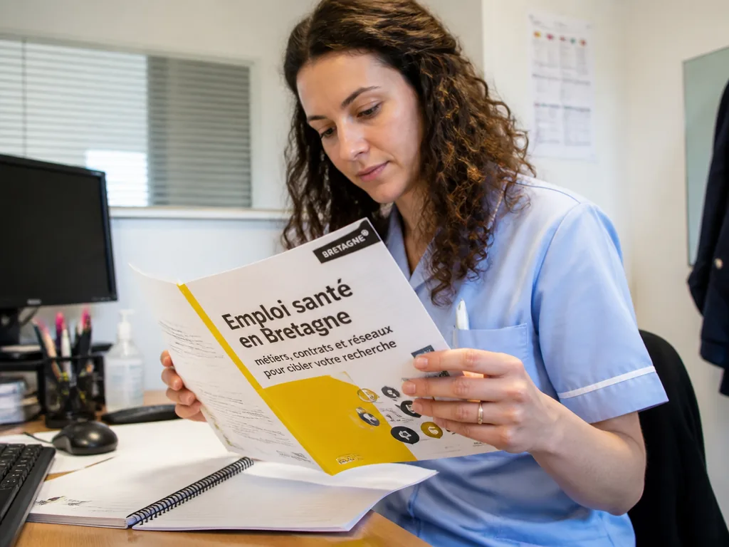 Emploi santé en Bretagne : métiers, contrats et réseaux pour cibler votre recherche