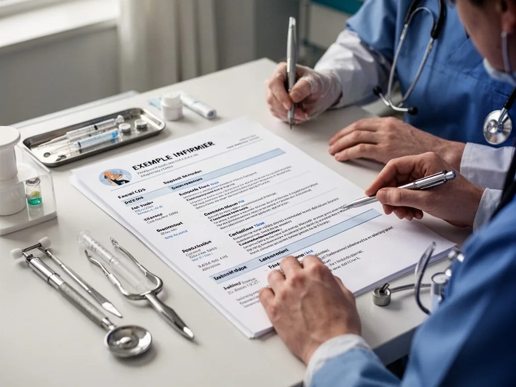 Exemple de CV infirmier : structure, compétences et formulations qui convainquent