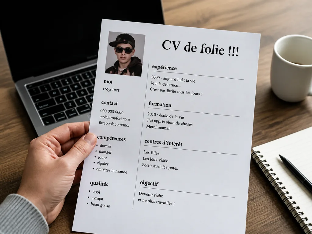 Les pires CV : les exemples à ne pas reproduire